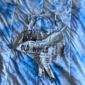 Medium Forever 21 Bandana Crop Top